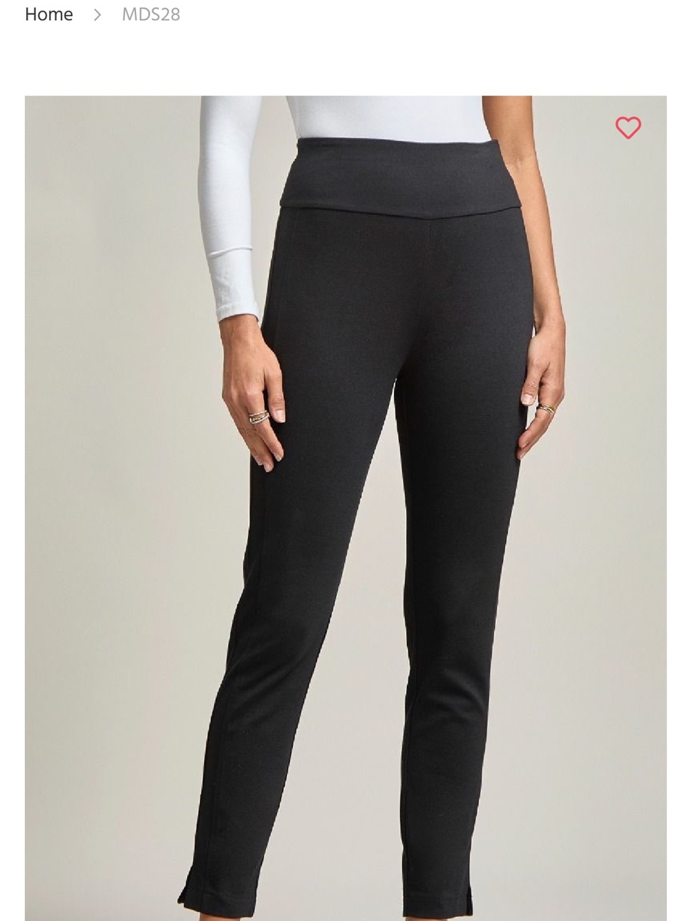 NWT DearScarlett Magic Skinny Straight Leg pant